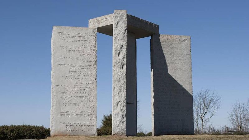 The Georgia Guidestones (1979, USA)