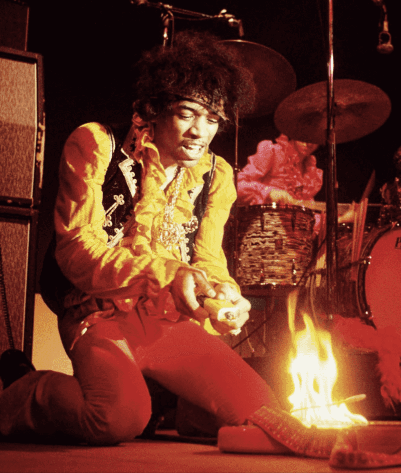 Jimi Hendrix Set His Guitar on Fire at Monterey