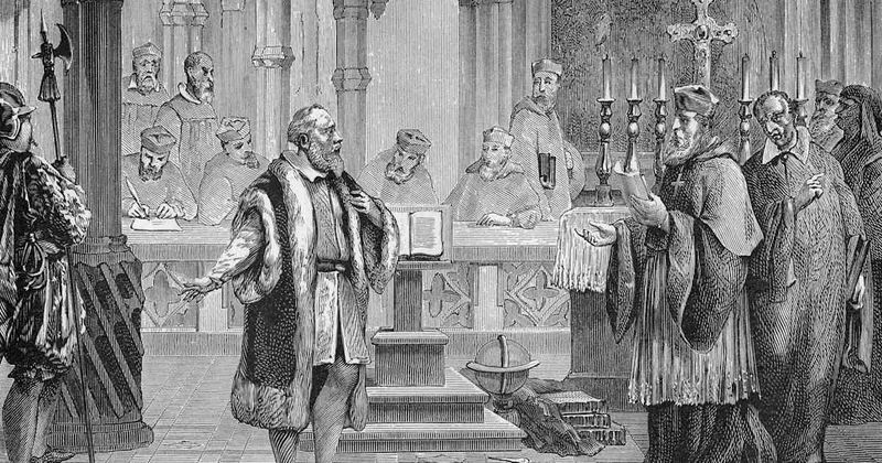 The Trial of Galileo (1633)