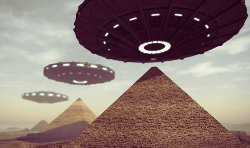 Ancient Astronauts Built the Pyramids