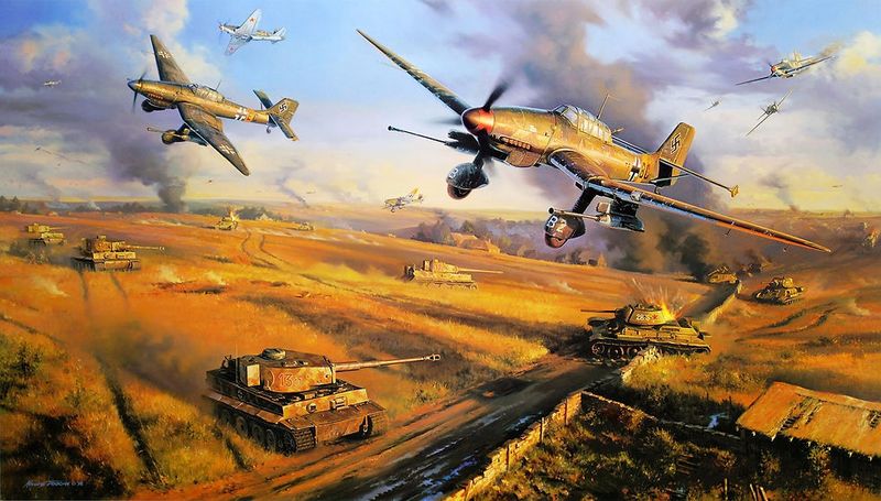 Air Battles Were Relentless