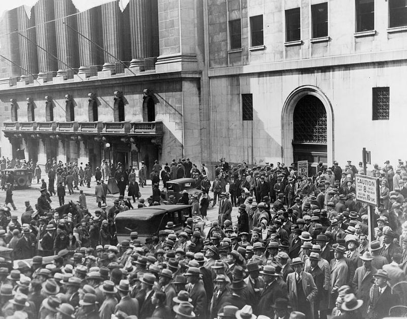 The Great Depression (1929) – Speculative Bubbles