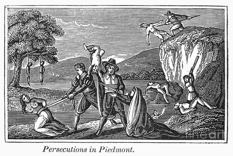 The Massacre of the Waldensians (1655)
