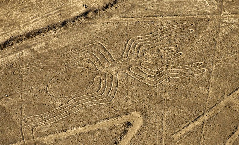 The Nazca Lines (200 BC–500 AD, Peru)
