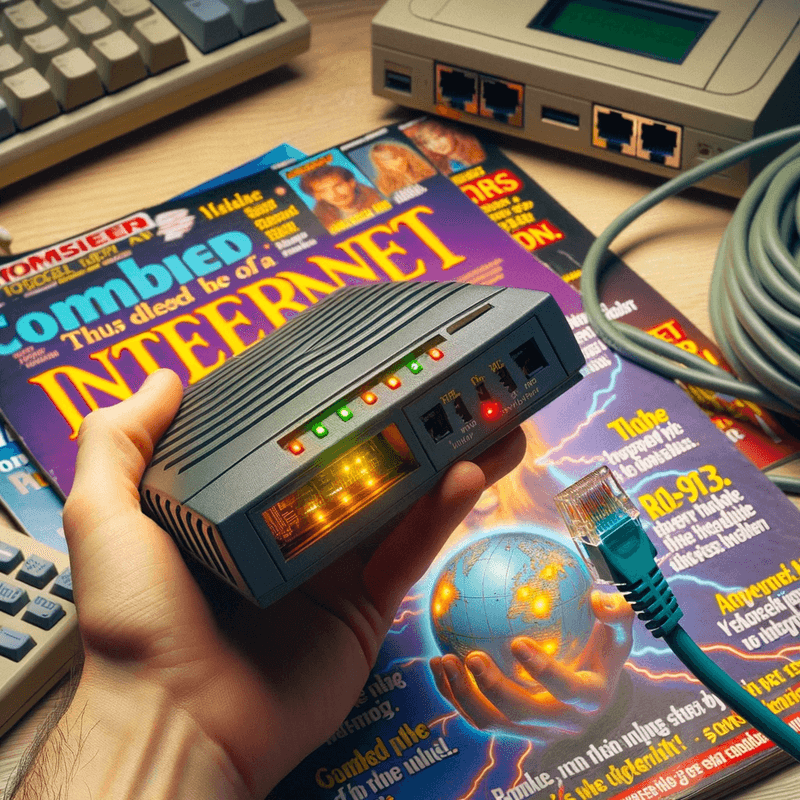 The Dial-Up Internet Connection Terror