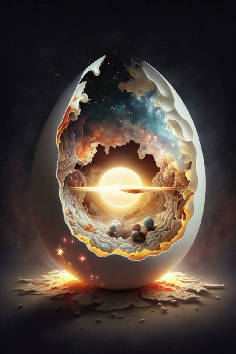 The Cosmic Egg (Hindu, Egyptian, Greek)