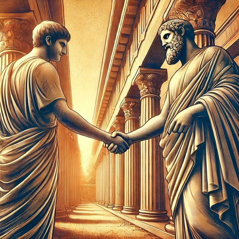 Handshakes Show You're Weapon-Free