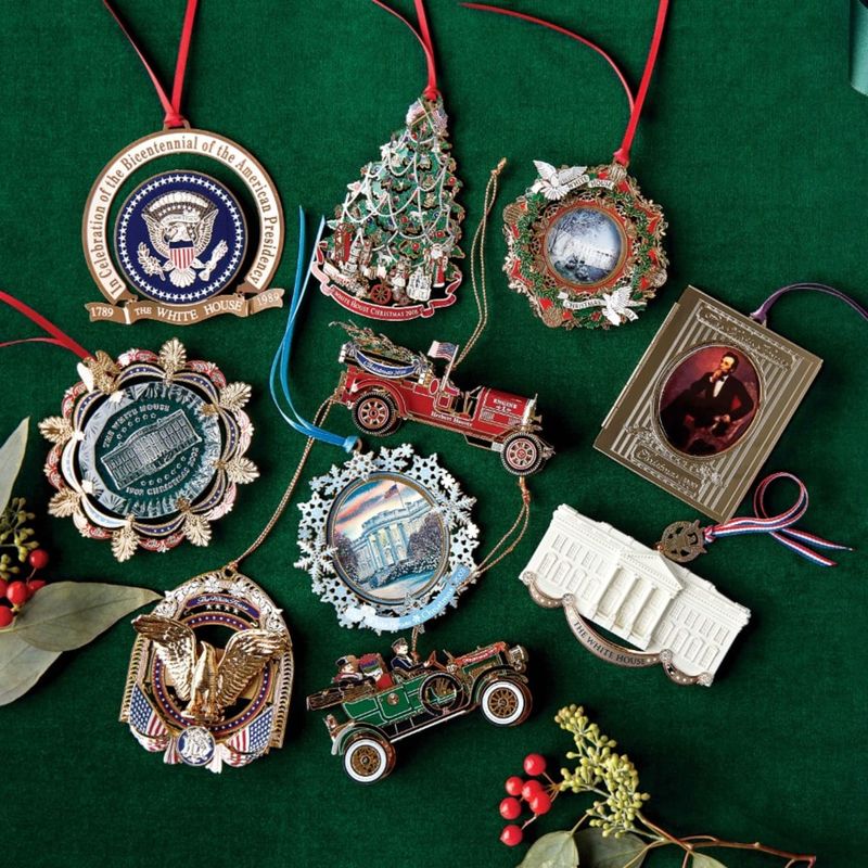 White House Christmas Tree Ornaments