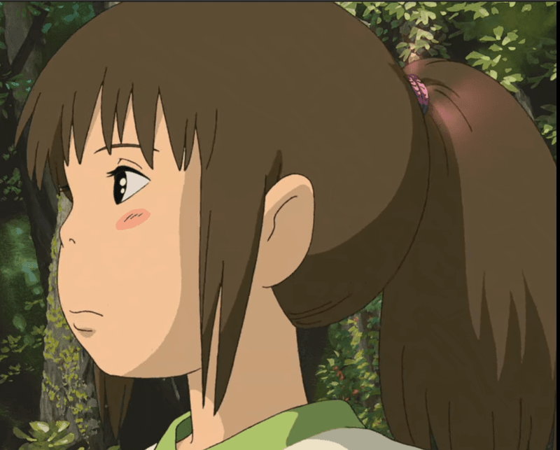 Chihiro’s Hair Tie Glows in the Final Scene