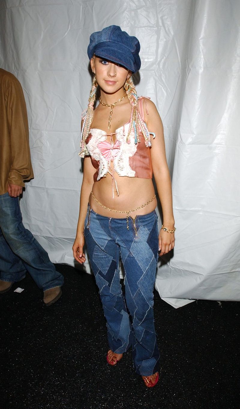 Low-Rise Jeans with Whale Tails (2000s)