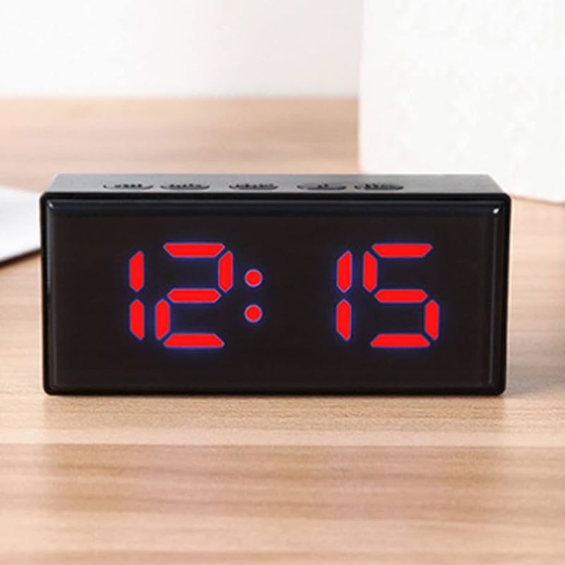 Alarm Clocks with Red LED Digits