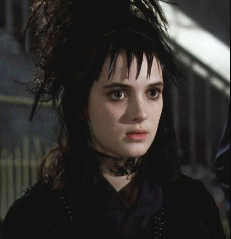 Winona Ryder's Gothic Charm in 'Beetlejuice'