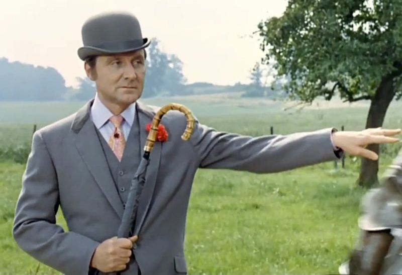 Patrick Macnee in The Avengers