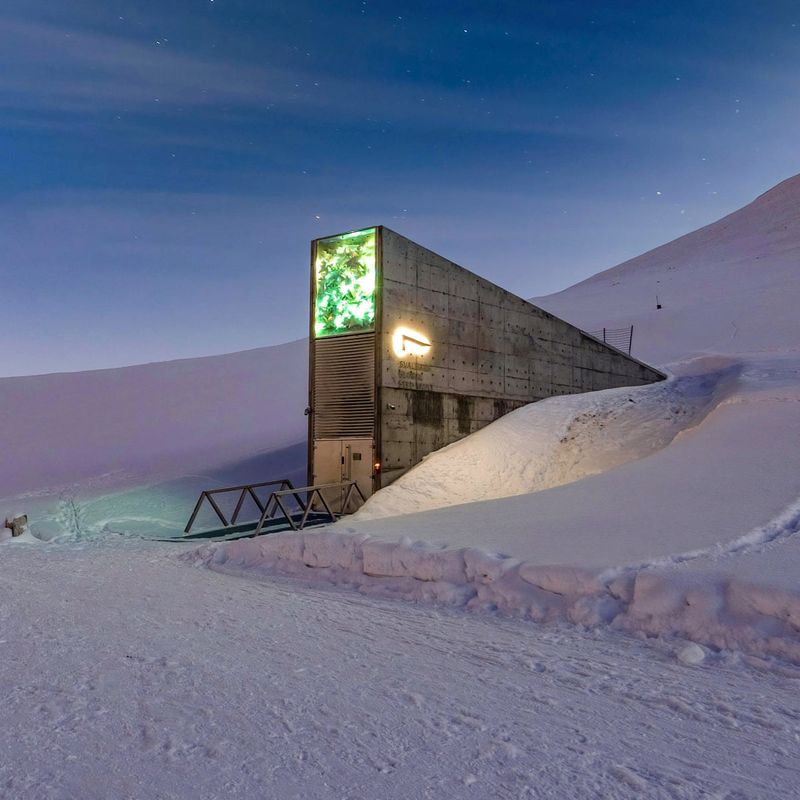 The Svalbard Global Seed Vault (Norway)