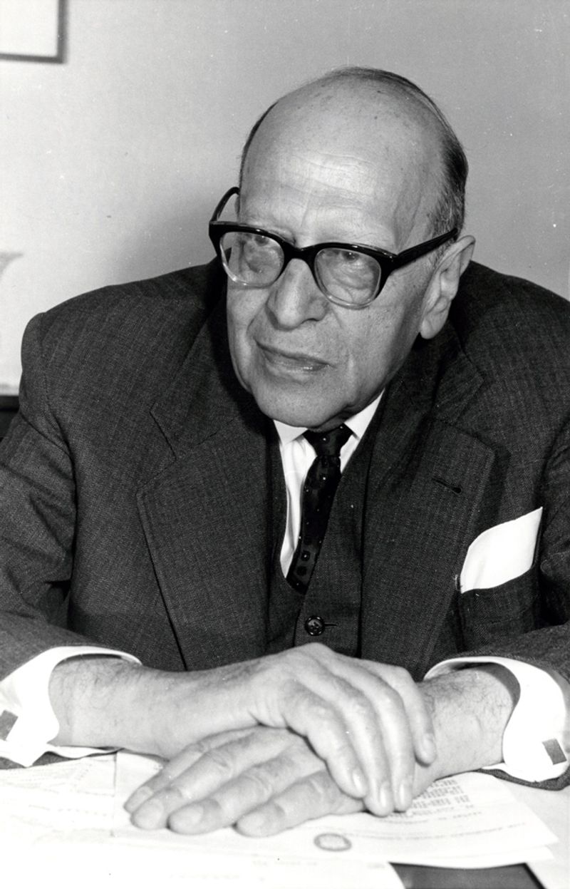 Max Horkheimer, Philosopher & Sociologist, 1973