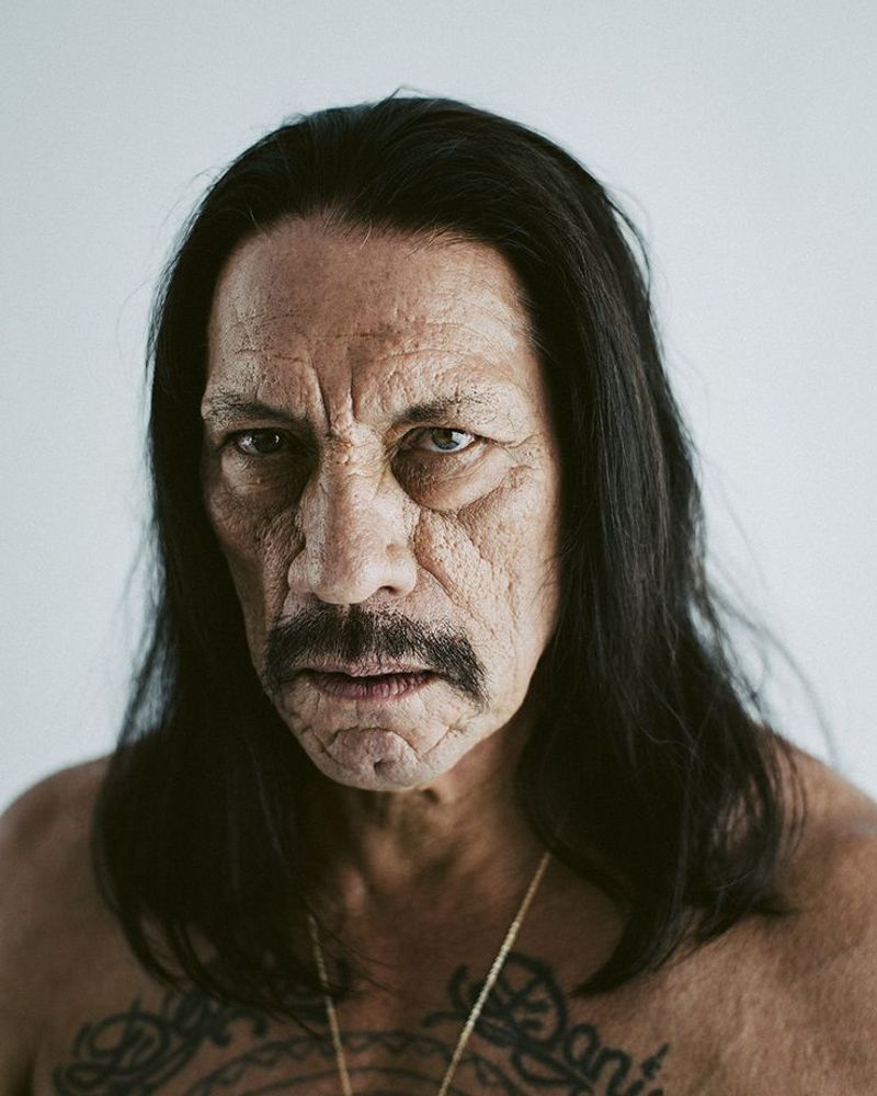 Danny Trejo's Battle-Scarred Face