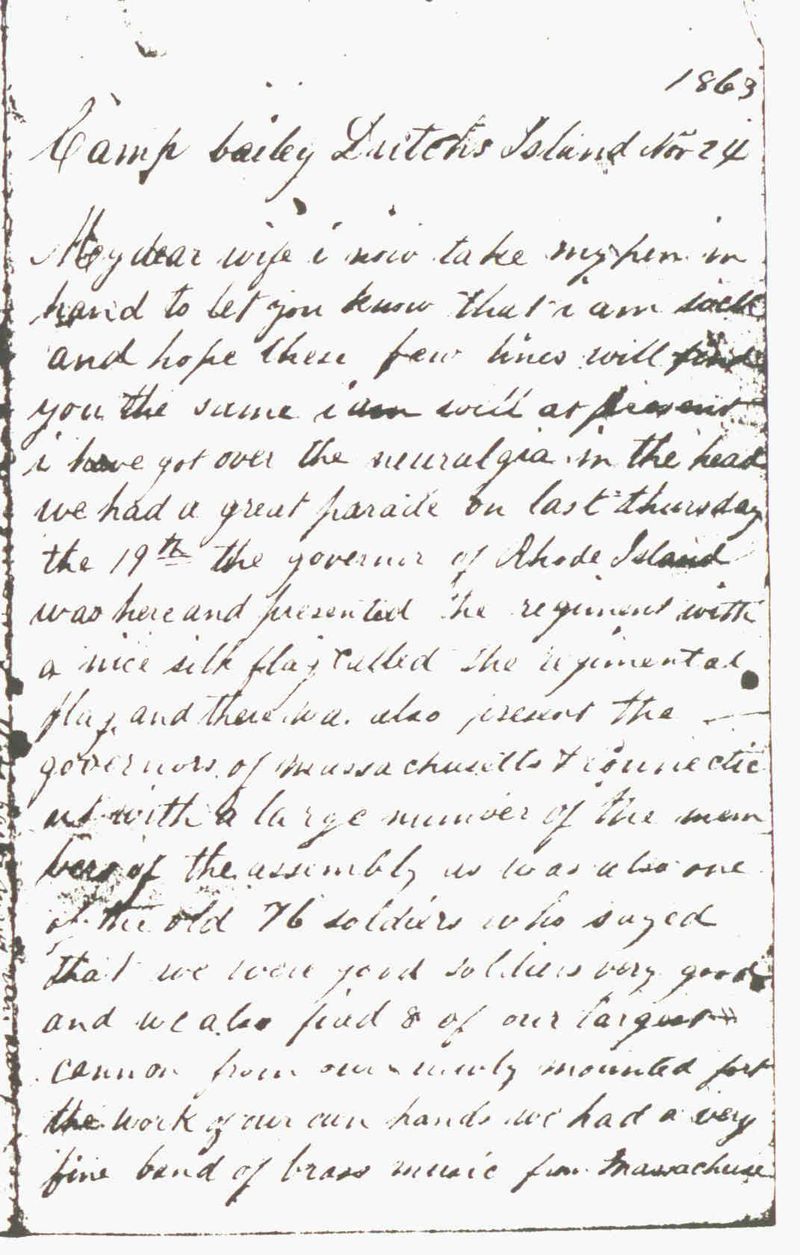Soldiers Wrote Letters Using Their Own Blood