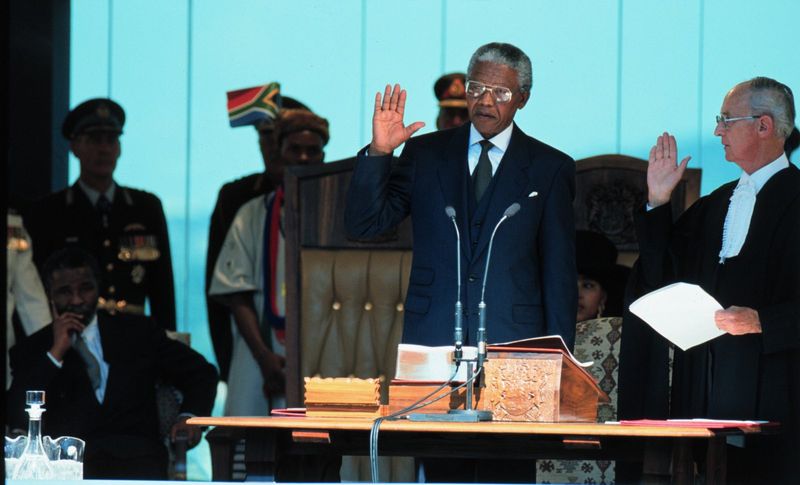 First Black President of South Africa (1994)