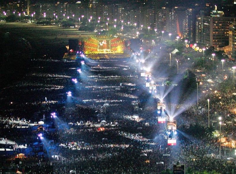 Rod Stewart – Copacabana Beach (1994) – Rio de Janeiro, Brazil