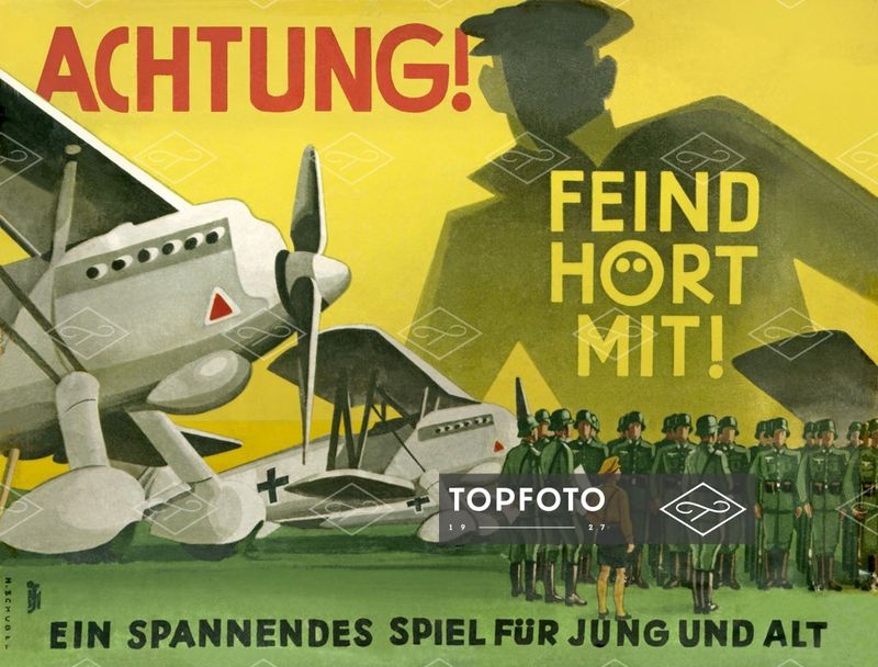 “Achtung! Feind hört mit!” (Germany, WWII)