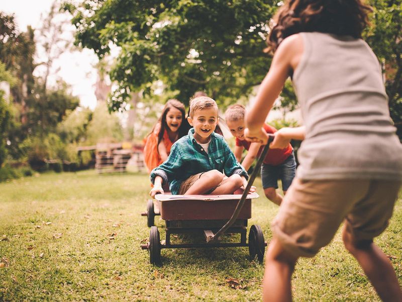 Playing Outdoors Unsupervised
