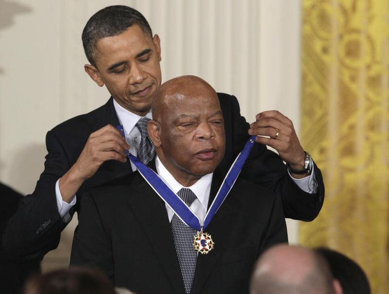 John Lewis, Civil-rights leader, 2020