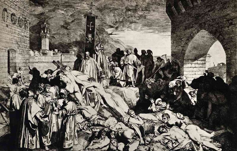 🔥 The Black Death (1346-1353)