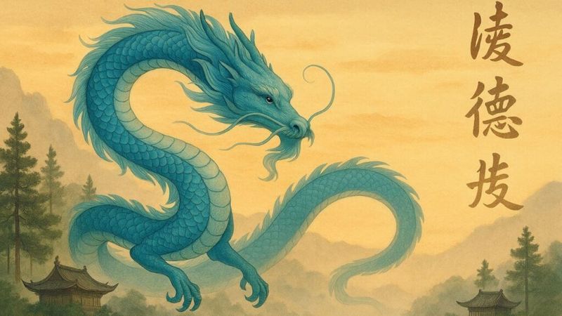 Ancient Chinese Sky Dragons and Fire Wheels