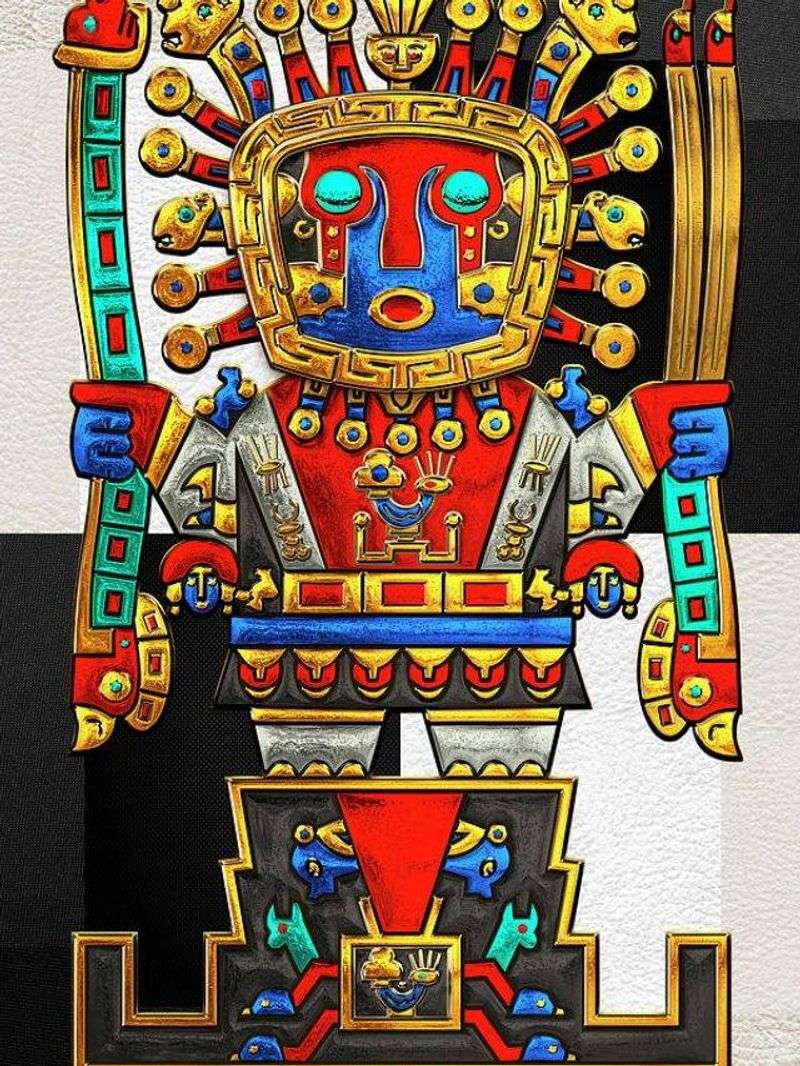 Viracocha and the Sky People (Andes Region)